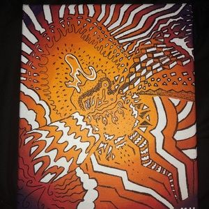 8x10in painted original canvas